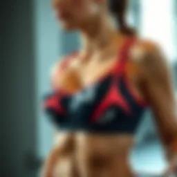 Overview of sports bra design showcasing different styles