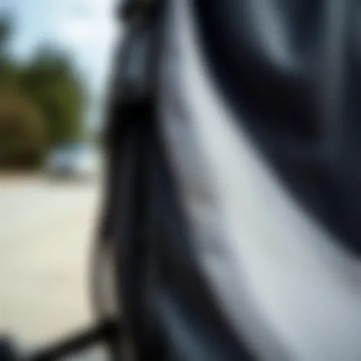 A close-up view of the Nike Sack Pack showcasing its fabric texture and stitching details