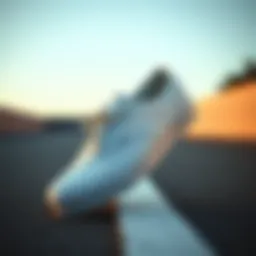 The Vans Authentic Natural White sneaker showcasing its minimalist design