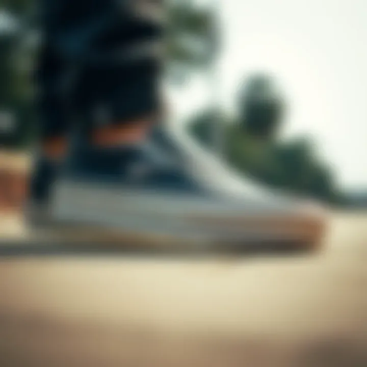 Multiple Angles of Vans Leather Perf Slip-On Different angles of the Vans Leather Perf Slip-On highlighting its features