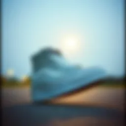Vans Old Skool Platform High Top showcasing its sleek silhouette