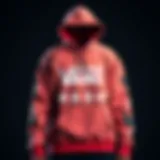 Vans hoodie showcasing unique design elements