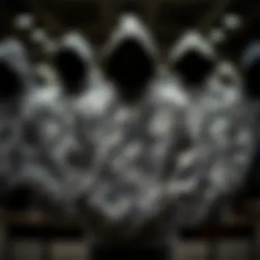 Diverse Designs of the Gray Camo Hoodie Various designs of gray camo hoodies displayed