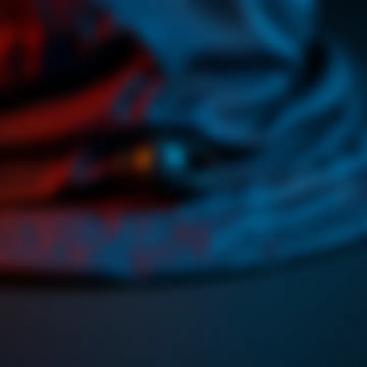 Fabric Texture of XXL Bucket Hat Close-up of the fabric texture of an XXL bucket hat